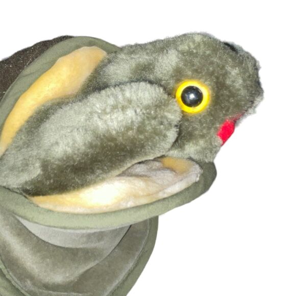 Folkmanis Turtle Hand Puppet Folktail Plush Tortoise Nursery Storytelling Gift - Picture 10 of 13